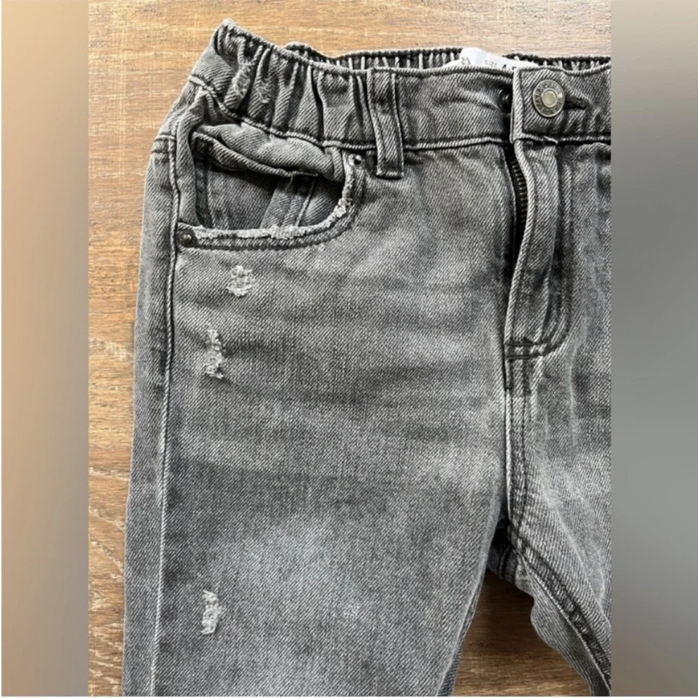 Zara kids, Gray, Low Fit Jeans, 4-5 years